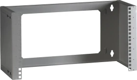 EFB Elektronik Basic Wandgehäuse 6HE, Sicherheitsglastür, IP2X, grau, 600mm tief