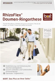 Bort Medical RhizoFlex Daumen-Ringorthese links Größe 1 grau, 1 Stück