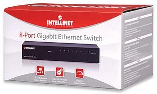 Intellinet Desktop Gigabit Switch, 8x RJ-45