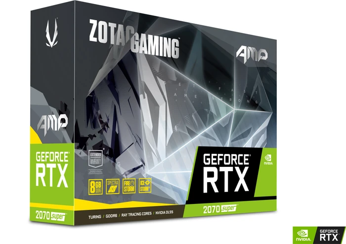 Zotac Gaming GeForce RTX 2070 SUPER AMP, 8GB GDDR6, HDMI, 3x DP