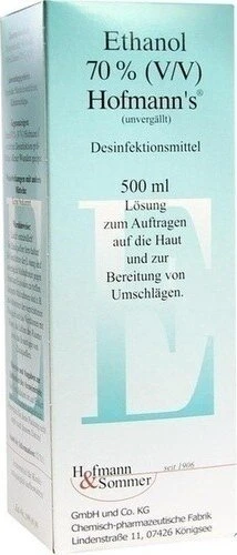 Ethanol 70% Lösung Hofmanns, 500 ml