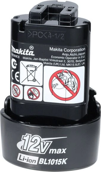Makita BL1013 Werkzeug-Akku 10.8V, 1.3Ah, Li-Ionen [1.3Ah] [14Wh]