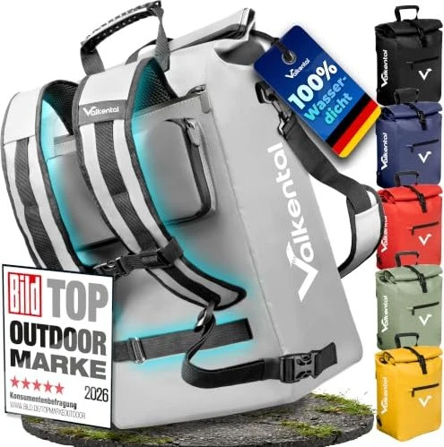 Valkental ValkOne 3in1 Gepäcktasche vollreflektierend/grau