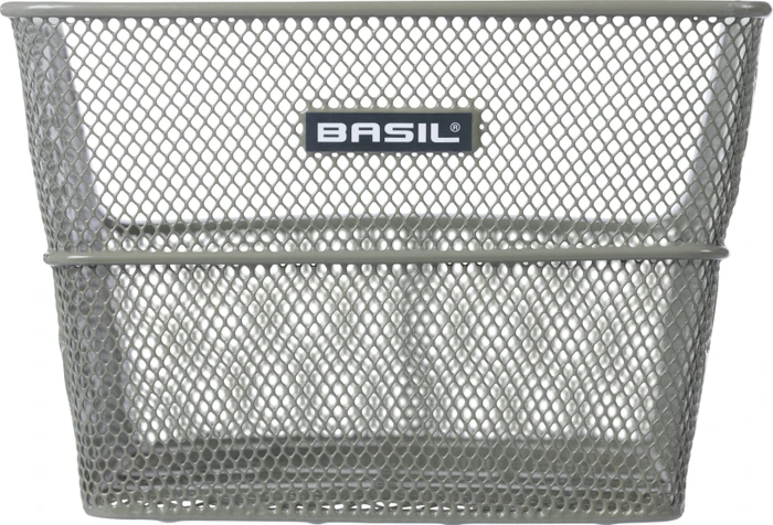Basil Cento Flower Fahrradkorb olive green