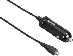 Hama Micro-USB Kfz-Ladekabel schwarz