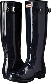 Hunter Boots Original Tall Gloss Wellington navy (Damen)