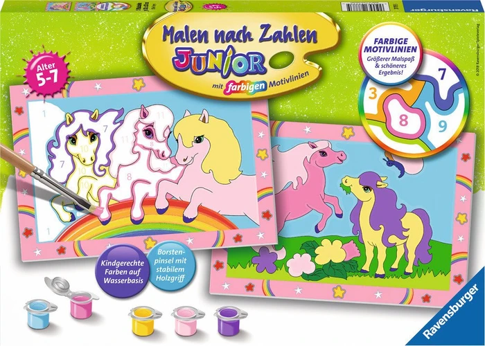 Ravensburger Malen nach Zahlen Süße Ponys