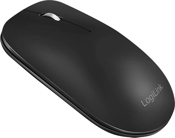 LogiLink Lightweighted Wireless Travel Mouse schwarz, USB