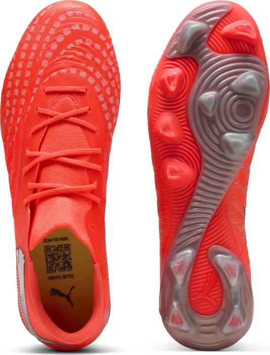 Puma Future 9 Match Fusion FG/AG glowing red/puma white/puma black/puma silver