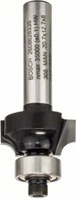 Bosch Professional Standard for Wood Abrundfräser, (R1)4x10.5x53mm, 1 Stück