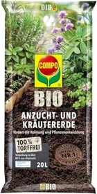 Compo Bio Anzucht- und Kräutererde, 20l