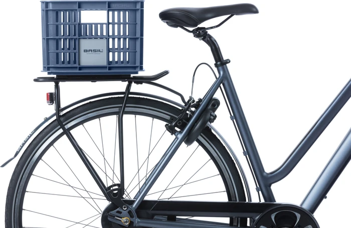 Basil Crate S Fahrradkorb bluestone