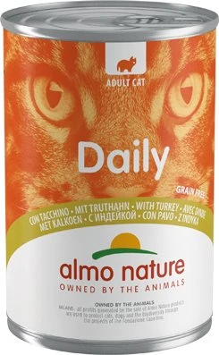 almo nature Daily Cats 400, mit Truthahn, 400g