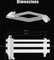 Glotrends Dual Reverse Riser Cable, gewinkelt, PCIe 5.0, 185mm, weiß Vorschaubild