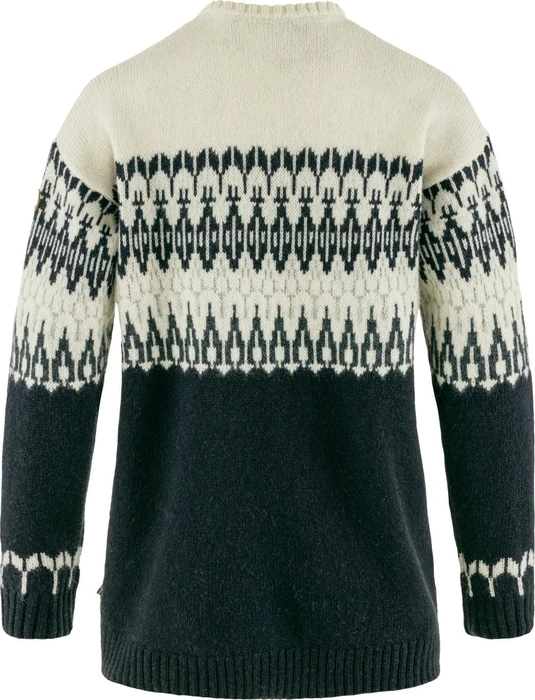 Fjällräven Övik Path Strickpullover dark navy/chalk white (Damen)