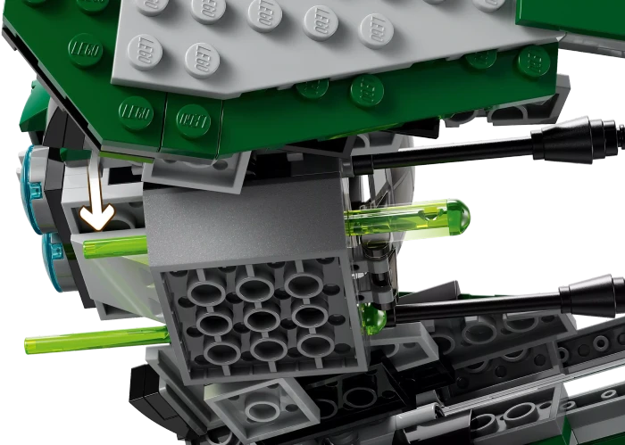 LEGO Star Wars - Yodas Jedi Starfighter (75360) – Bild 5 von 7