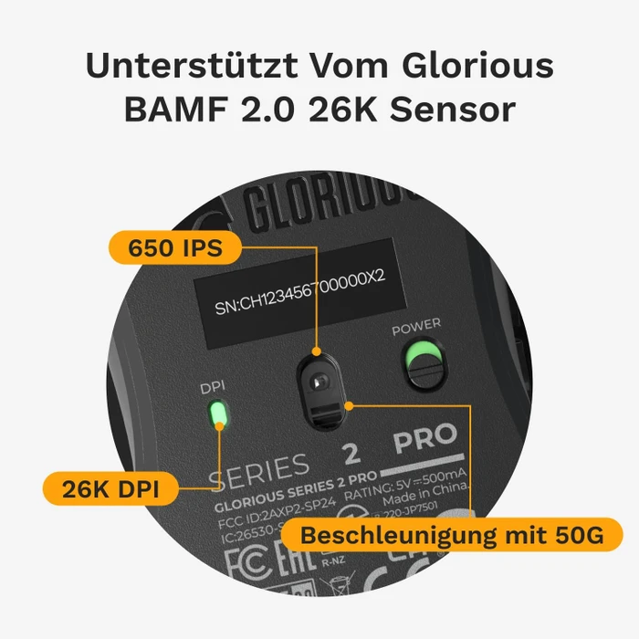 Glorious Series 2 Pro Wireless, schwarz, USB