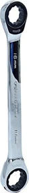 KS Tools GEARplus Doppelringratschenschlüssel, 16/18x210mm