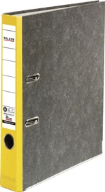 Falken Wolkenmarmor Ordner 2-Ring Recycling, 50mm, A4, gelb