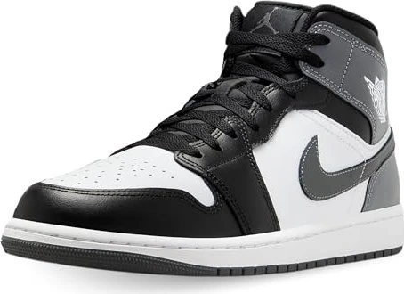 Nike Air Jordan 1 Mid black/white/iron grey (Herren)