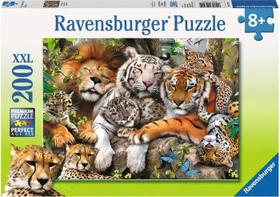 Ravensburger Puzzle Schmusende Raubkatzen
