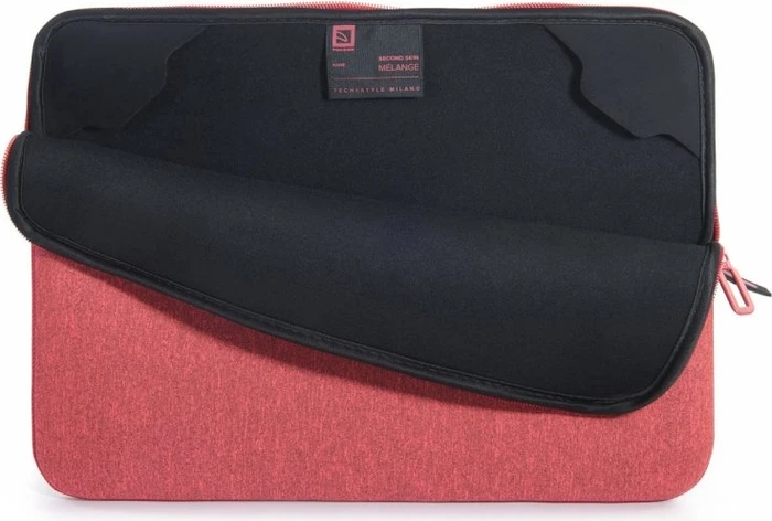Tucano Mélange Second Skin Sleeve 14", rot