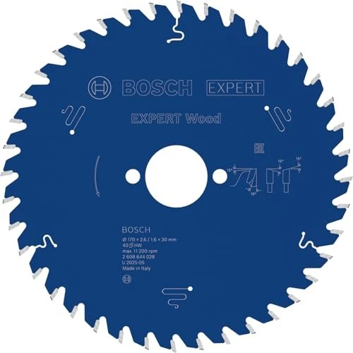 Bosch Professional Expert for Wood Kreissägeblatt 40Z, 170x1.6x30mm, 1 Stück