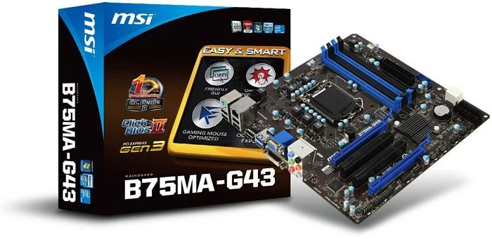 MSI B75MA-G43 (Intel 1155)