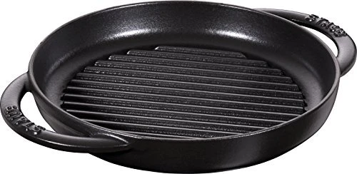Zwilling Staub Grillpfanne rund 22cm schwarz
