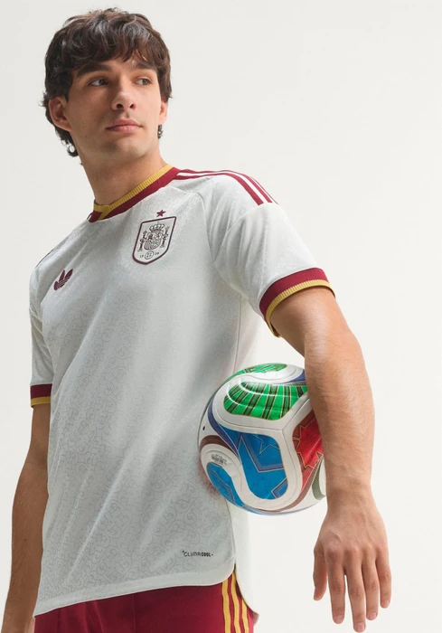 adidas FIFA WM 2026 Spanien Authentic Heimtrikot kurzarm off white (Herren)