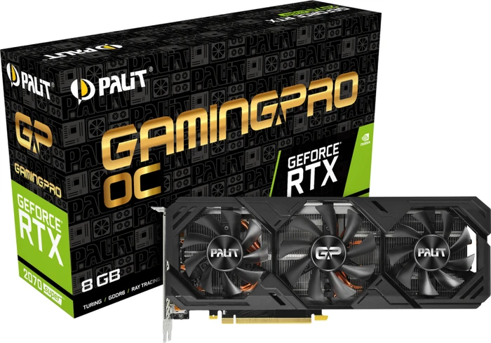 Palit GeForce RTX 2070 SUPER GP OC, 8GB GDDR6, HDMI, 3x DP