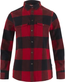 Fjällräven Canada Hemd langarm rot (Damen)