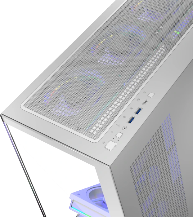 Modecom Volcano Stellar ARGB 8F White, Glasfenster