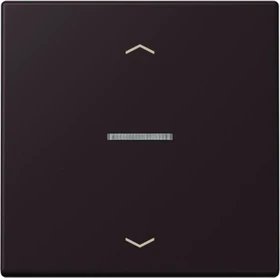 Jung HOME Taster 1-fach, noir d'ivoire