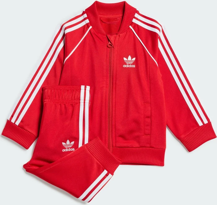 adidas Adicolor SST Trainingsanzug better scarlet (Junior)