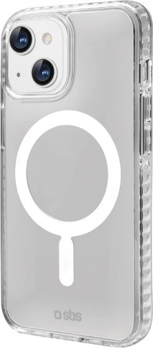 SBS Mobile Clear Force Mag Cover für Apple iPhone 14