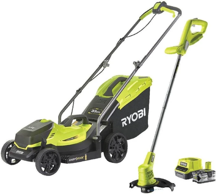 Ryobi RLM18X33B40 Akku-Rasenmäher inkl. Akku 4.0Ah