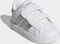 adidas Grand Court Lifestyle Hook and Loop cloud white/matte silver (Junior) Vorschaubild