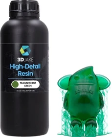 3DJake 8K High-Detail Resin Transparent Grün, 1.00kg