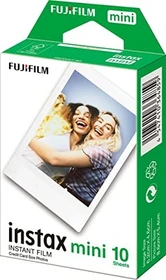 Fujifilm instax mini Sofortbildfilm weiß, 10 Aufnahmen
