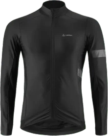 Löffler Capitano Trikot langarm schwarz (Herren)