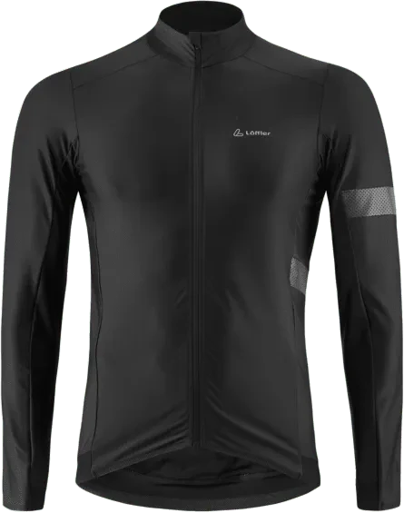Löffler Capitano Trikot langarm schwarz (Herren)