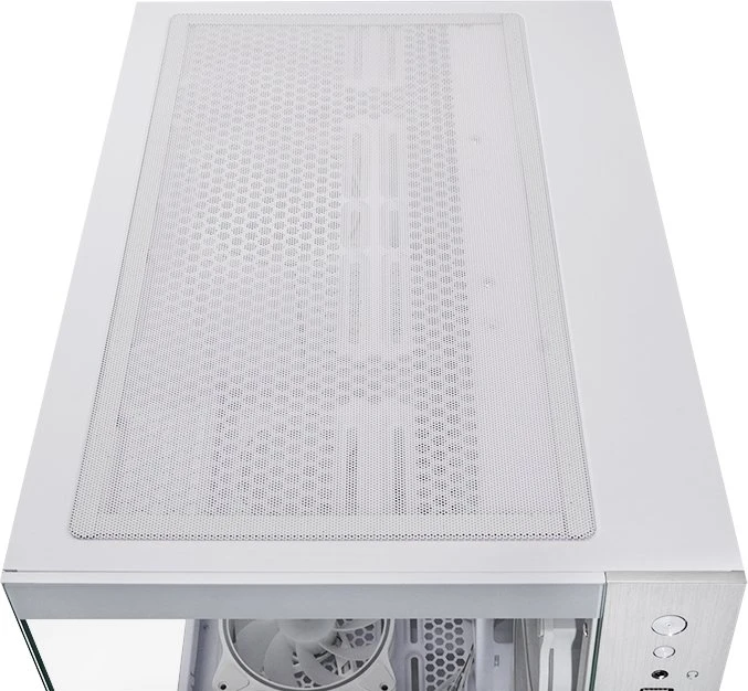 Chieftec Visio White, Glasfenster