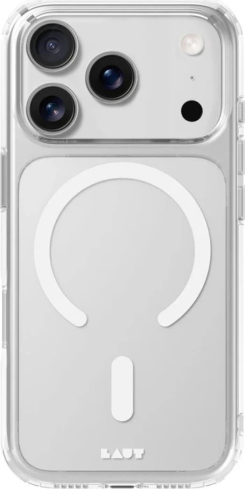 LAUT Crystal Fluro für Apple iPhone 17 Pro Max clear light grey