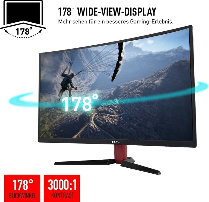 MSI Optix AG32CQ, 2 Jahre Garantie, 31.5"