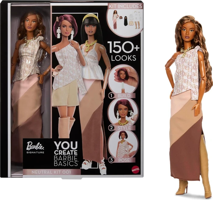 Mattel Barbie - Signature - you Create Barbie Basics neutral kit 001