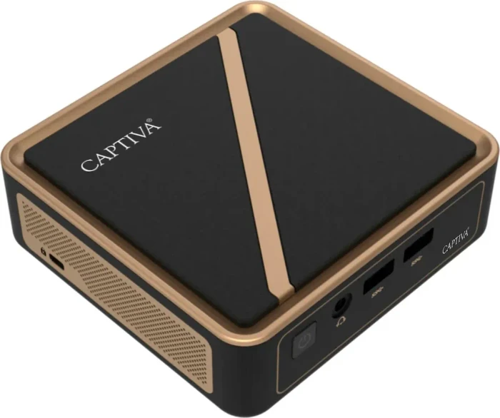 Captiva Mini PC Business/Office R10-2606, Ryzen AI 9 HX 370, 8GB RAM, 500GB SSD