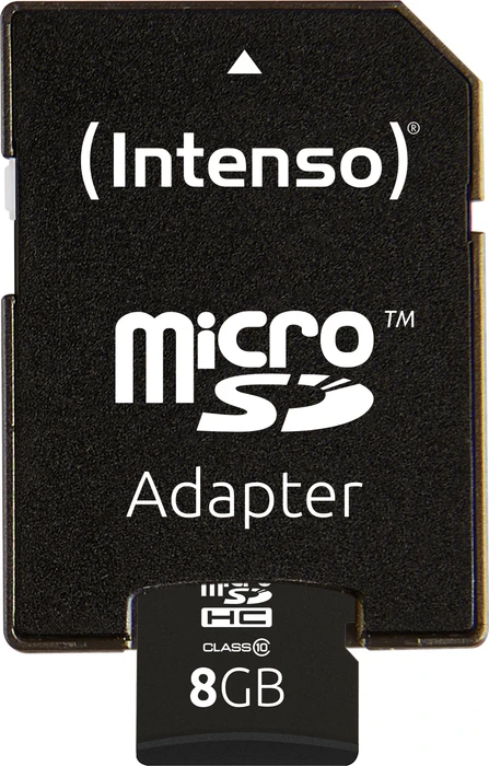 Intenso R20/W12 8GB Kit, Class 10