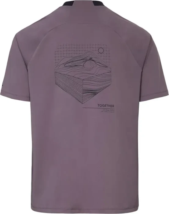 Vaude Loamer Mountainbike Funktionsshirt kurzarm purple ash (Herren)