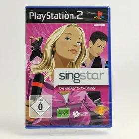 SingStar - Die größten Solokünstler (PS2)